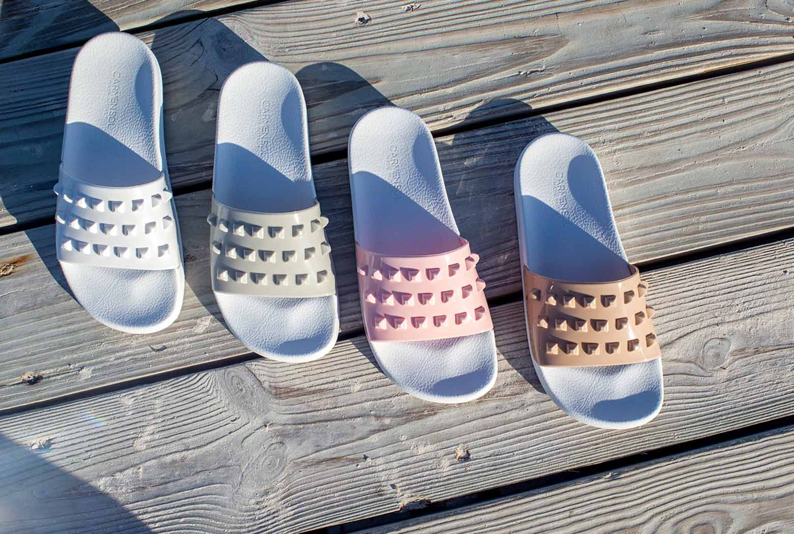 Carmensol Vintage Jelly Sandals, Platform Flip FLops, 90s Jelly Shoes