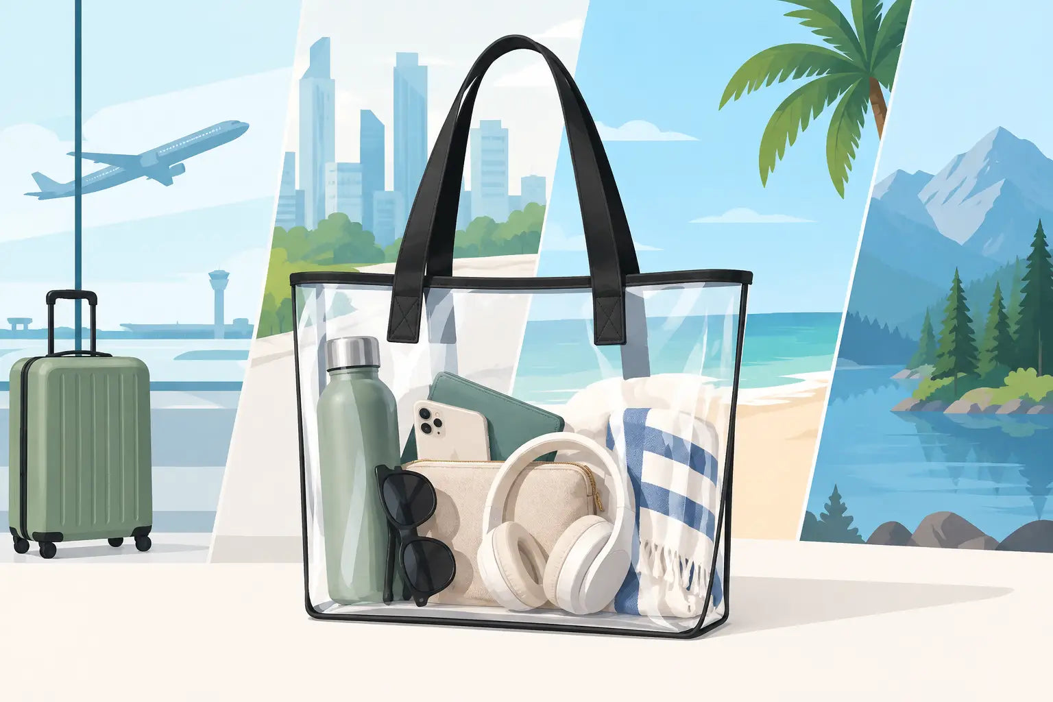 Transparent Tote Bags That Go Everywhere