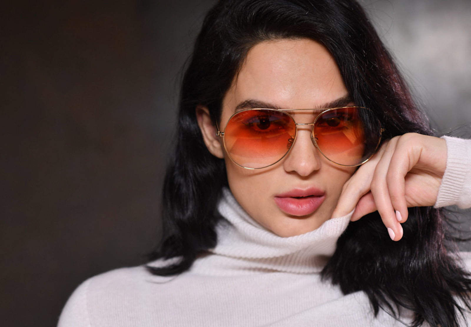 Carmensol Cashmere Turtleneck, Pure Italian Cashmere, Cashmere Round Neck