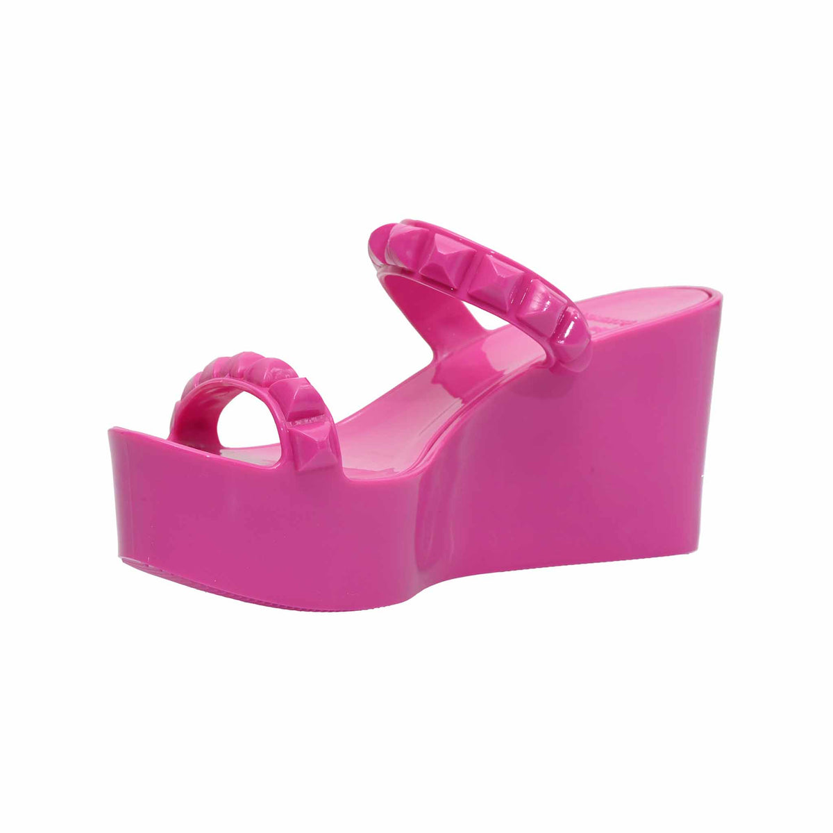 jelly wedge, high heels, platform shoes for women