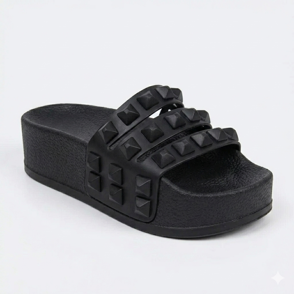 Carmen Platform Slides Sandals
