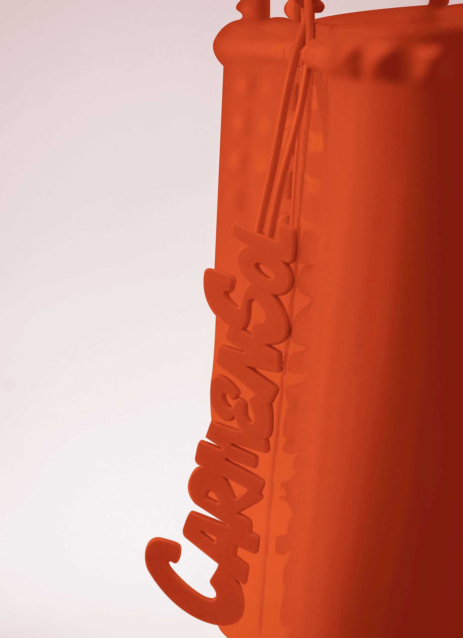 Orange Carmen Sol jelly charm purses on sale