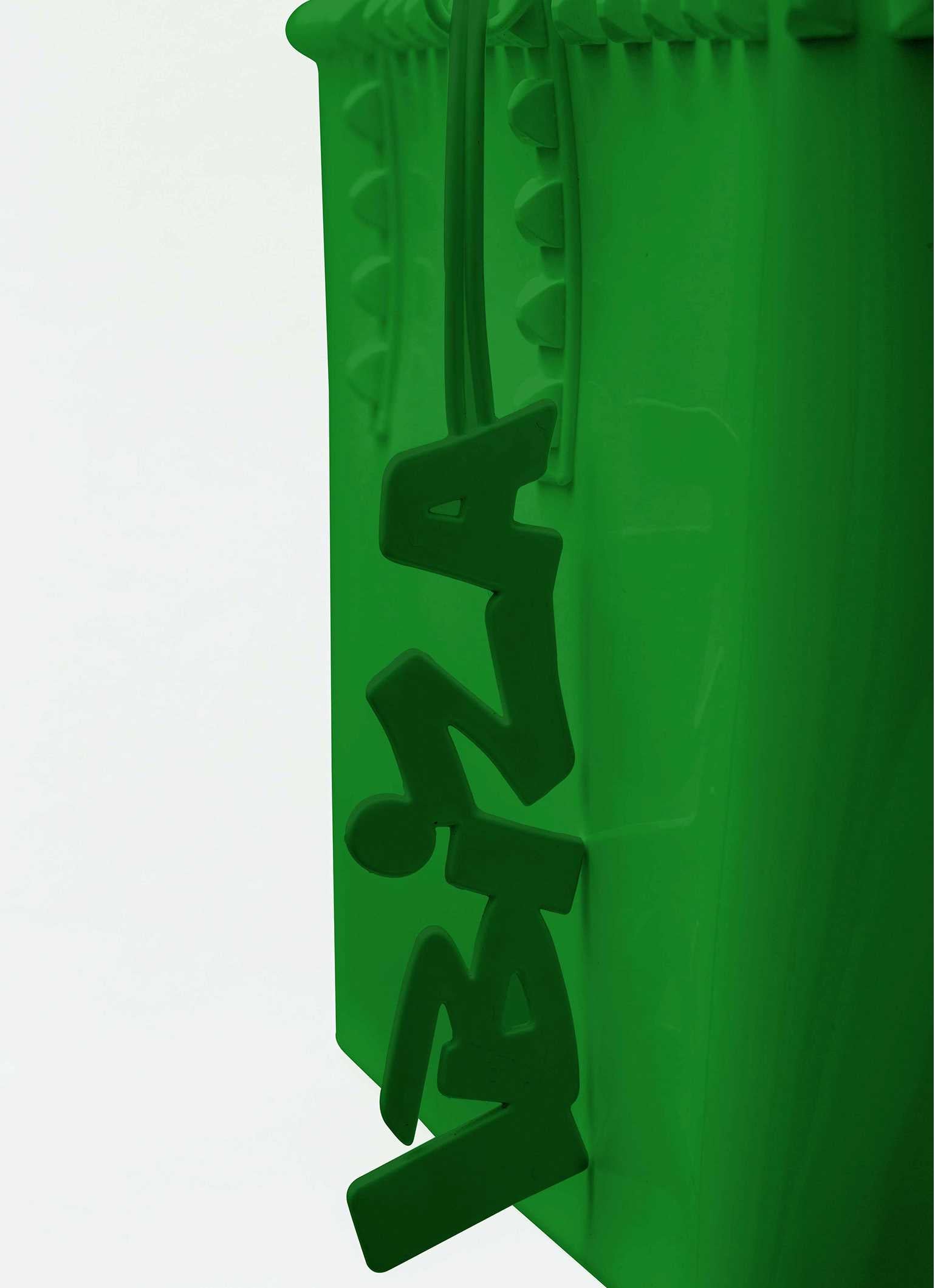 Ibiza green jelly tote bag charmS from Carmen Sol on sale