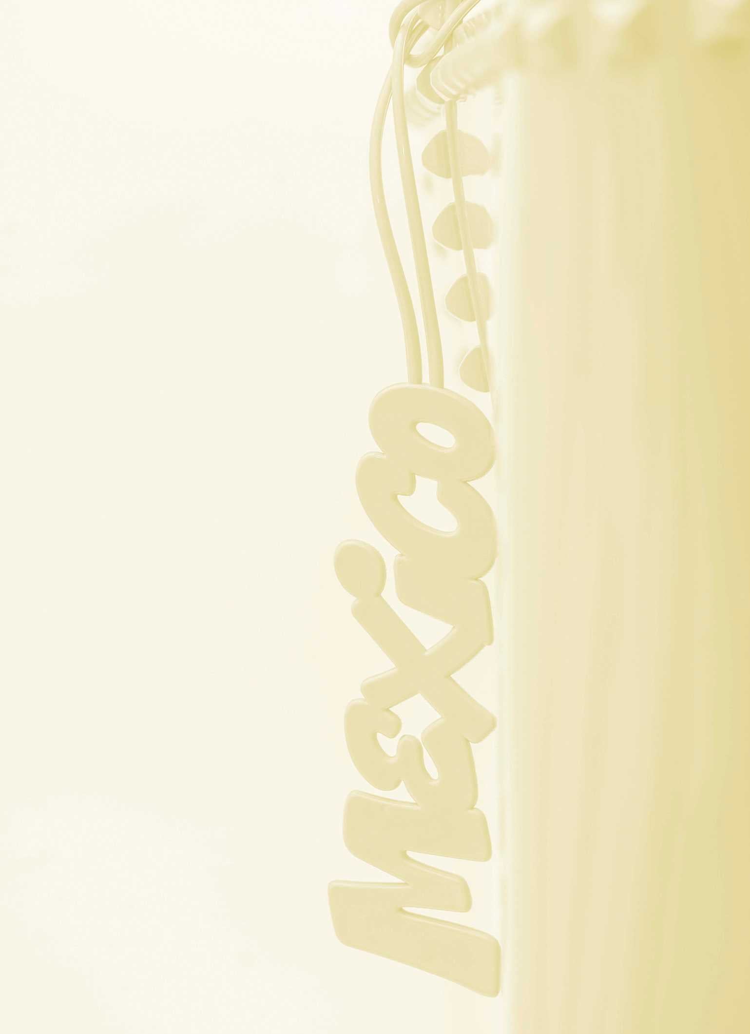 Carmen Sol Mexico jelly purse charms in color baby yellow on sale