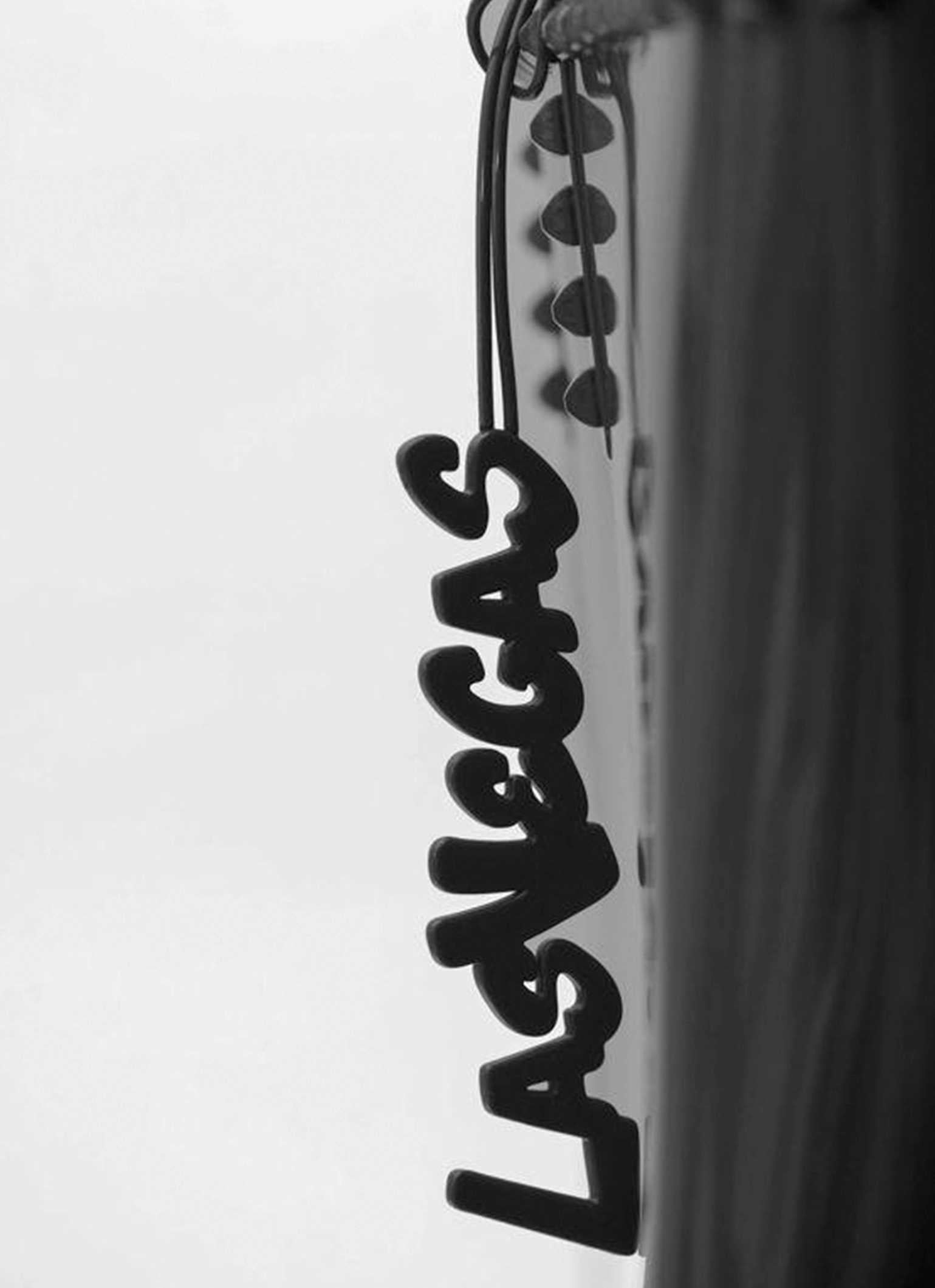 Carmen Sol grey Las Vegas jelly bag charms on sale