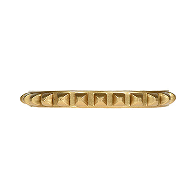 Thin gold bracelets for women with studs