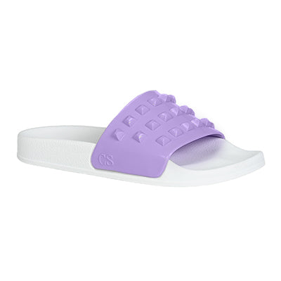 Violet flat platfrom flipflop, summer sandals for women from Carmen Sol