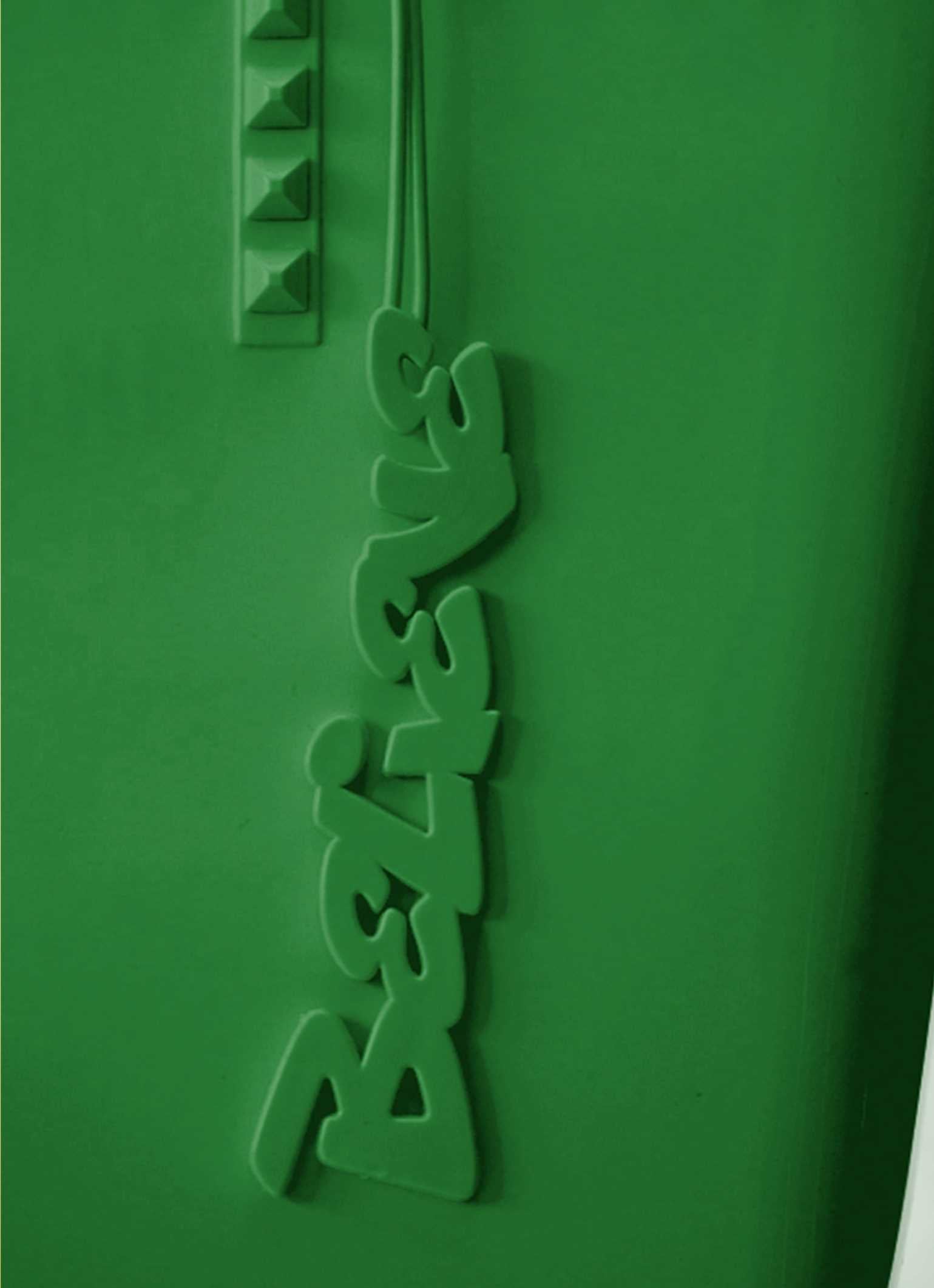 Rose scented Carmen Sol believe jelly purse charms in color green on sale