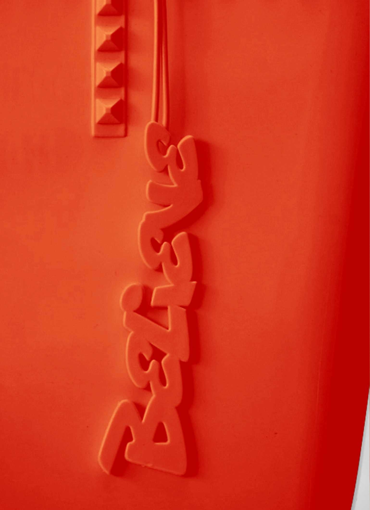 Vegan Carmen Sol believe jelly purse charms in orange on sale