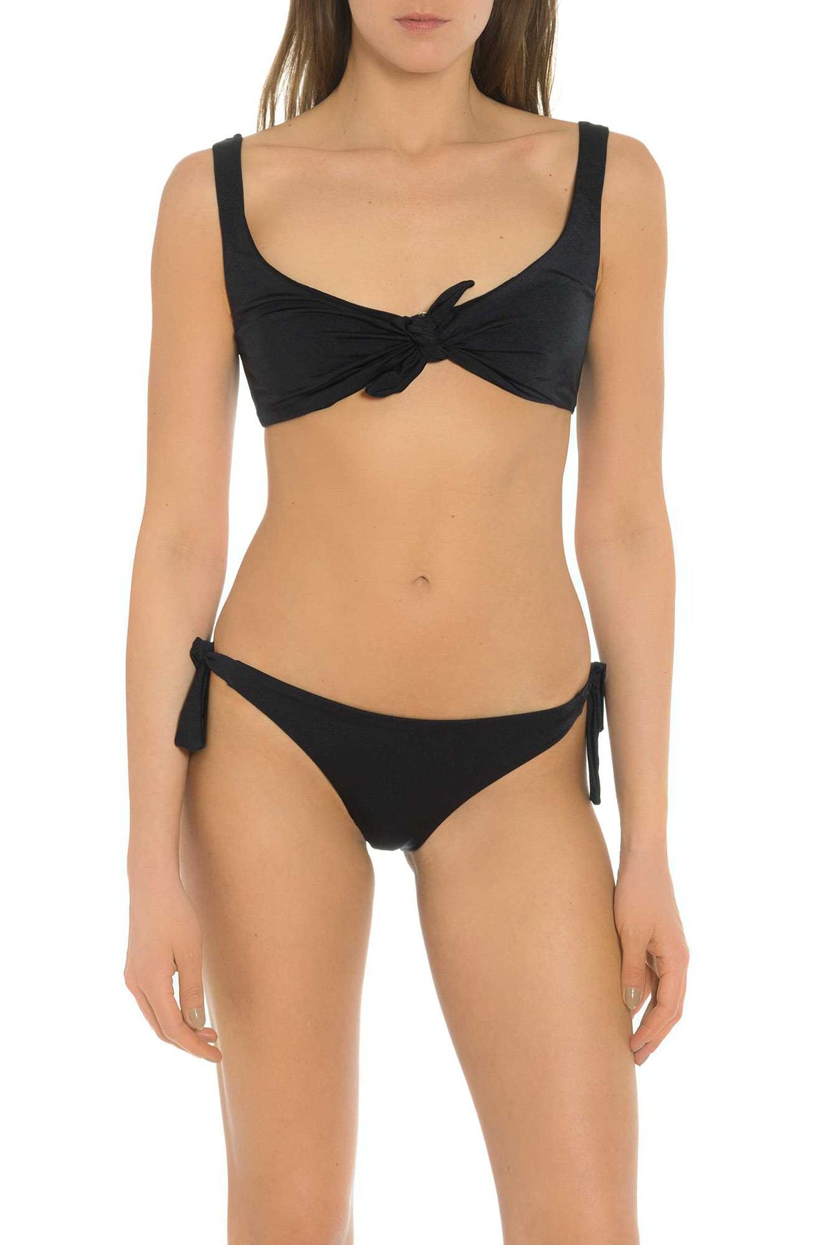 Black Bathing Suit Top Made in Italy 