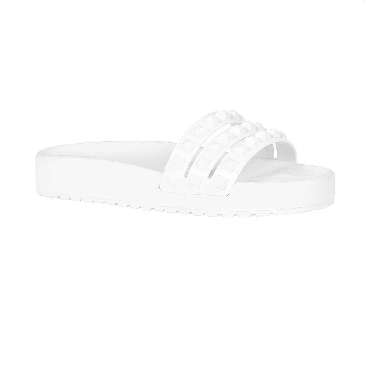Water resistant white jelly slides from Carmen Sol