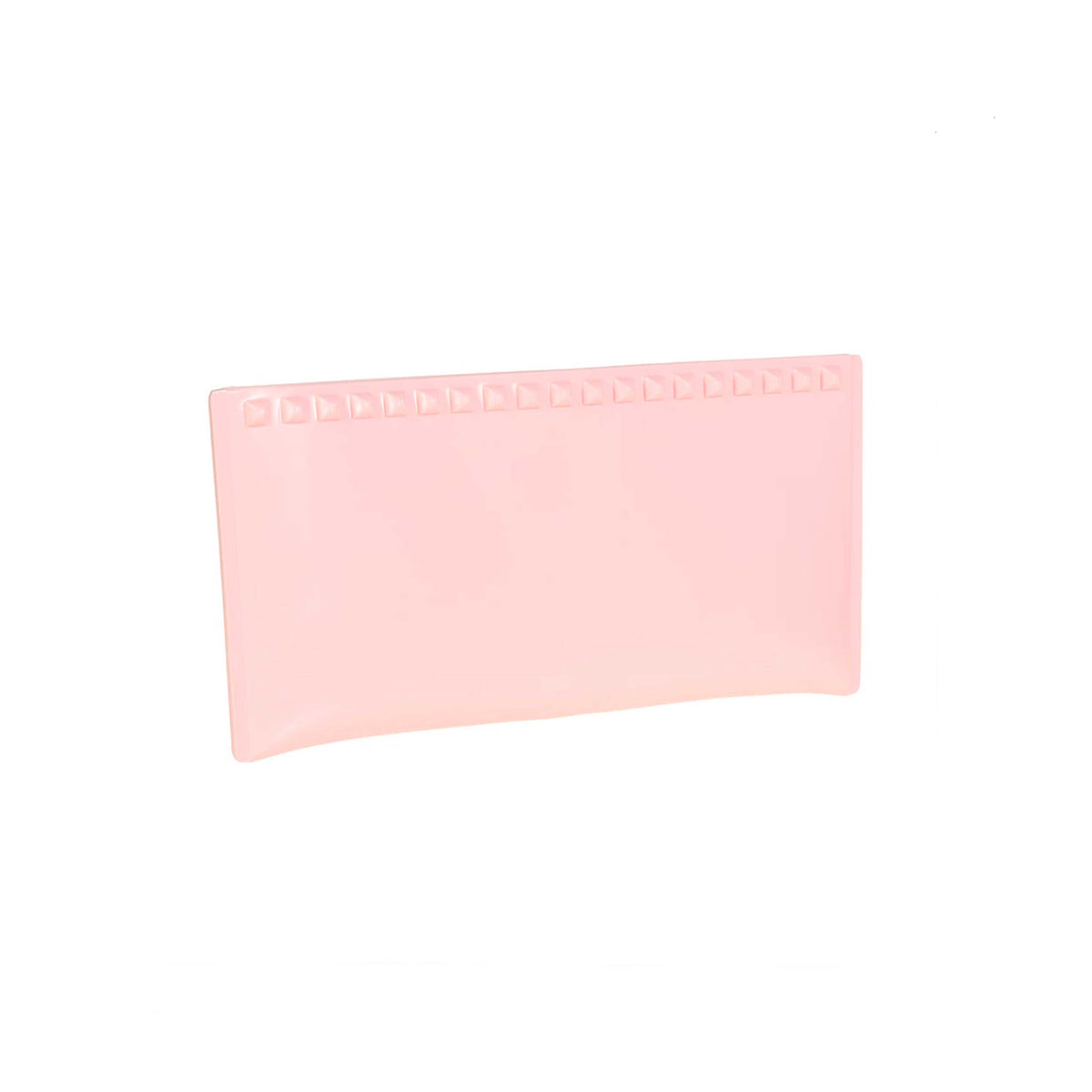 baby pink jelly purse with studs from Carmen Sol