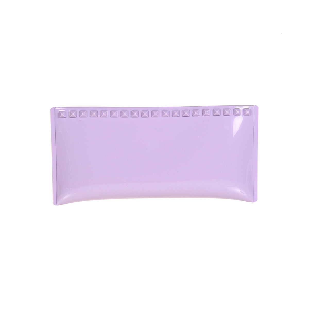 Studded jelly purse from Carmen Sol in color violet