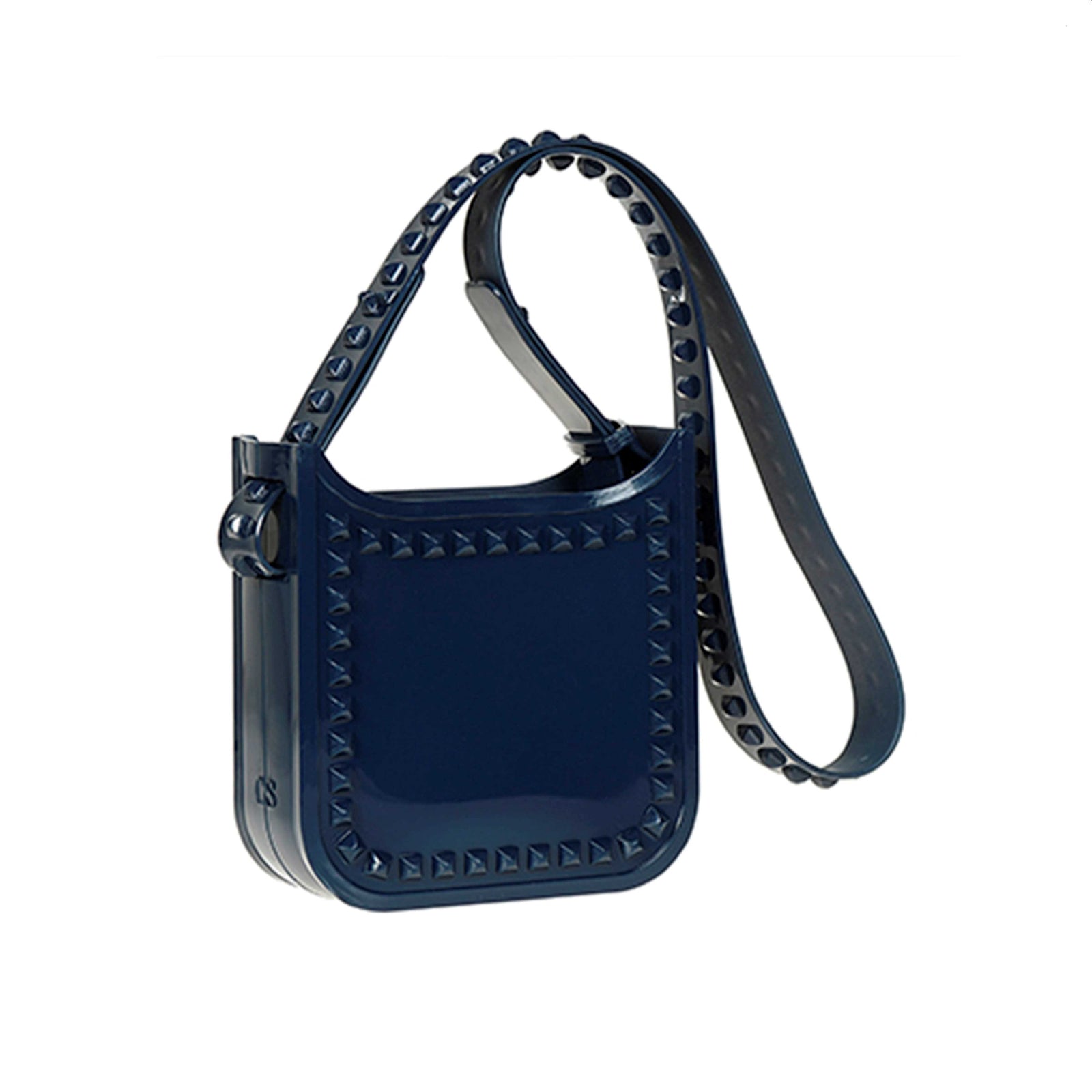 Studded Lisa purse perfect for travel as it is handsfree