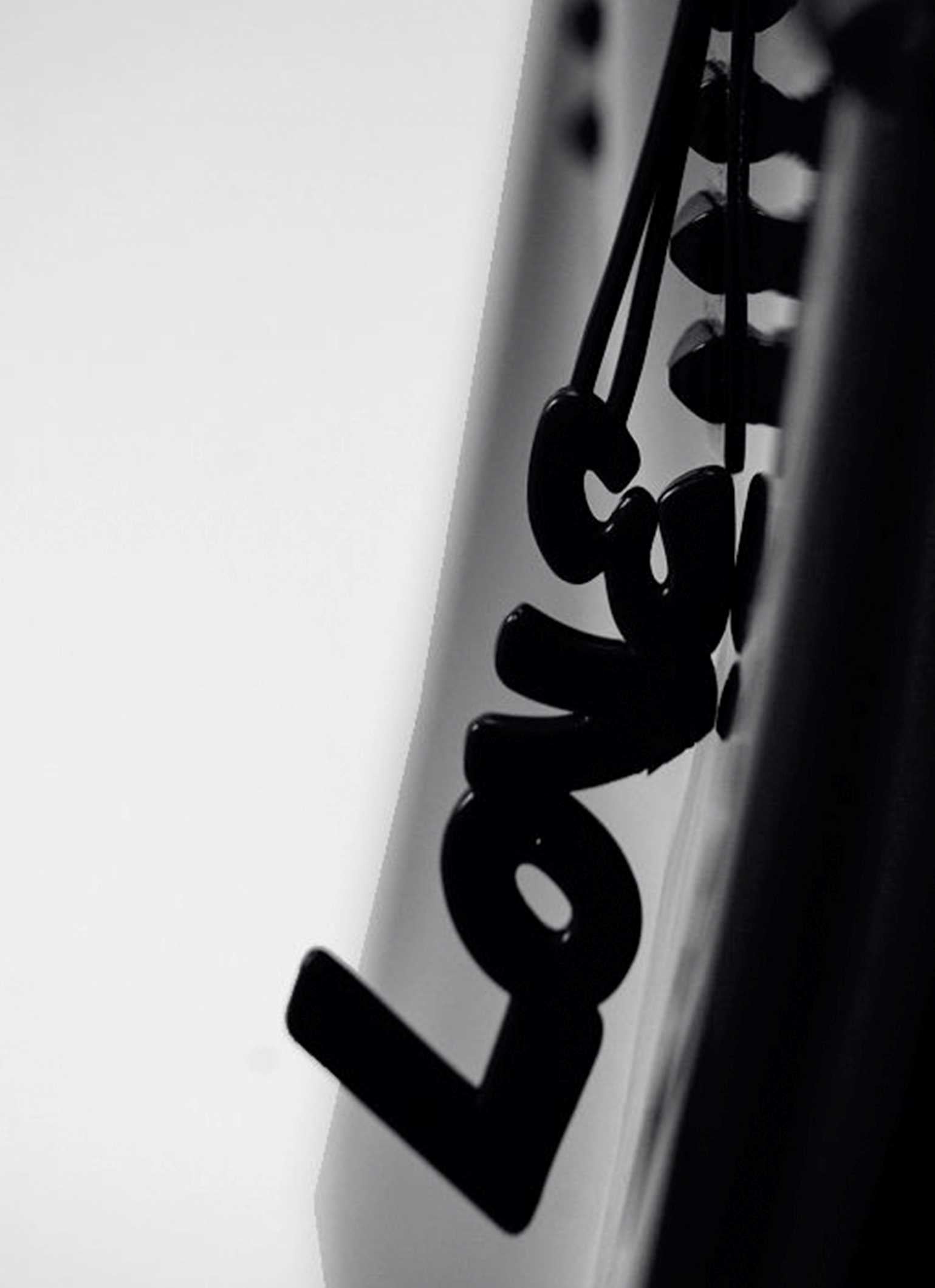 Black Carmen Sol Love jelly bag charms for all tote bags