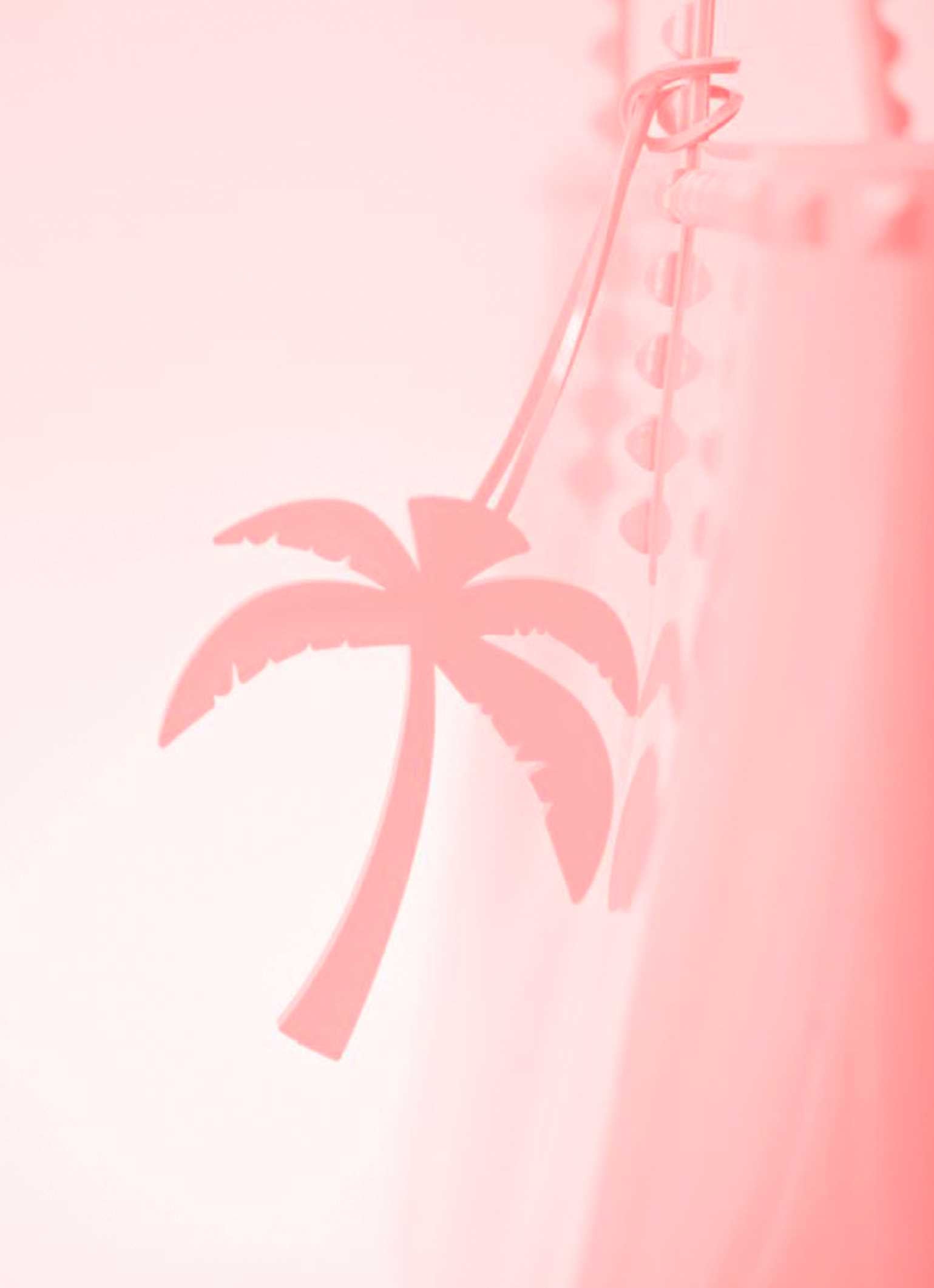 Baby pink Palma jelly purse charms from Carmen Sol