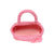 Baby pink small bag from mini carmen Sol, Amalfi mini tote bag best for vacation and beach lovers.