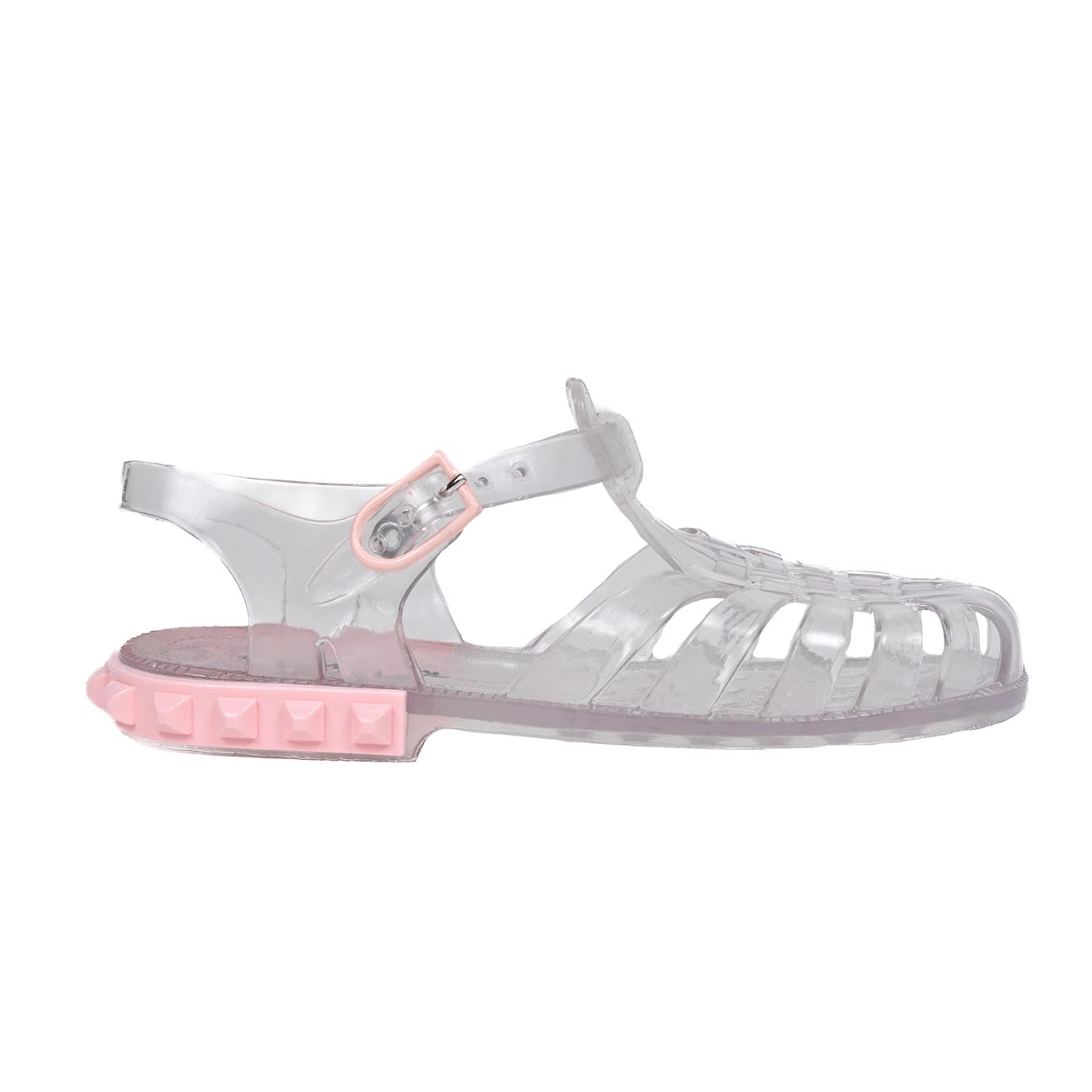 Baby Pink cool and stylish Tommy kids jelly shoes. These Summer shoes for kids are perfect for splashing, playing, and exploring.