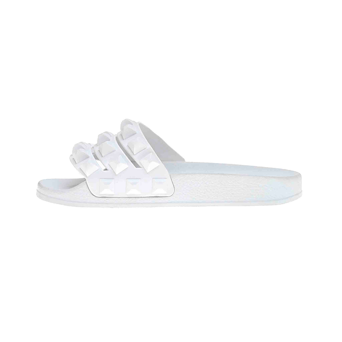 White Carmensita Platform Slides Sandals, Jelly sandals are all about comfort and ease of use from carmensol