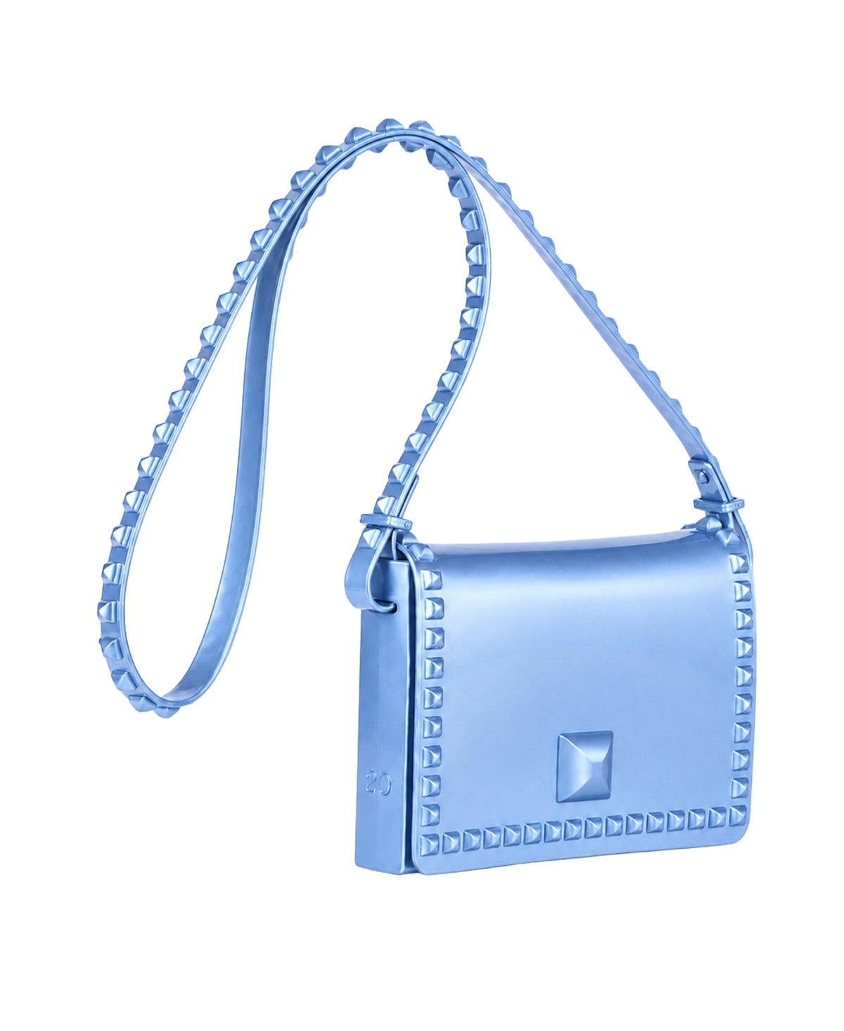 Graziella Flap Crossbody - Metallic Jelly
