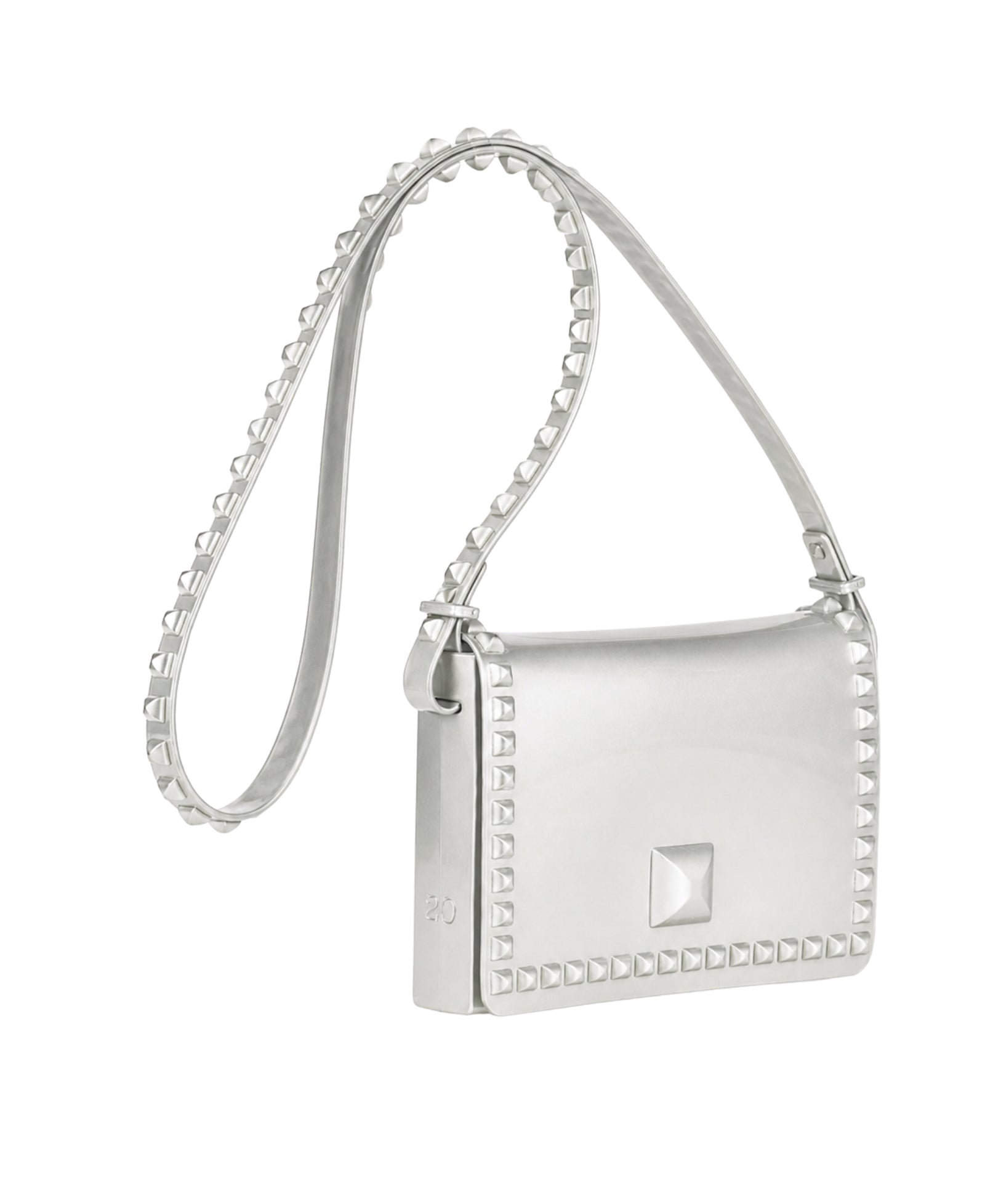 Graziella Flap Crossbody - Metallic Jelly