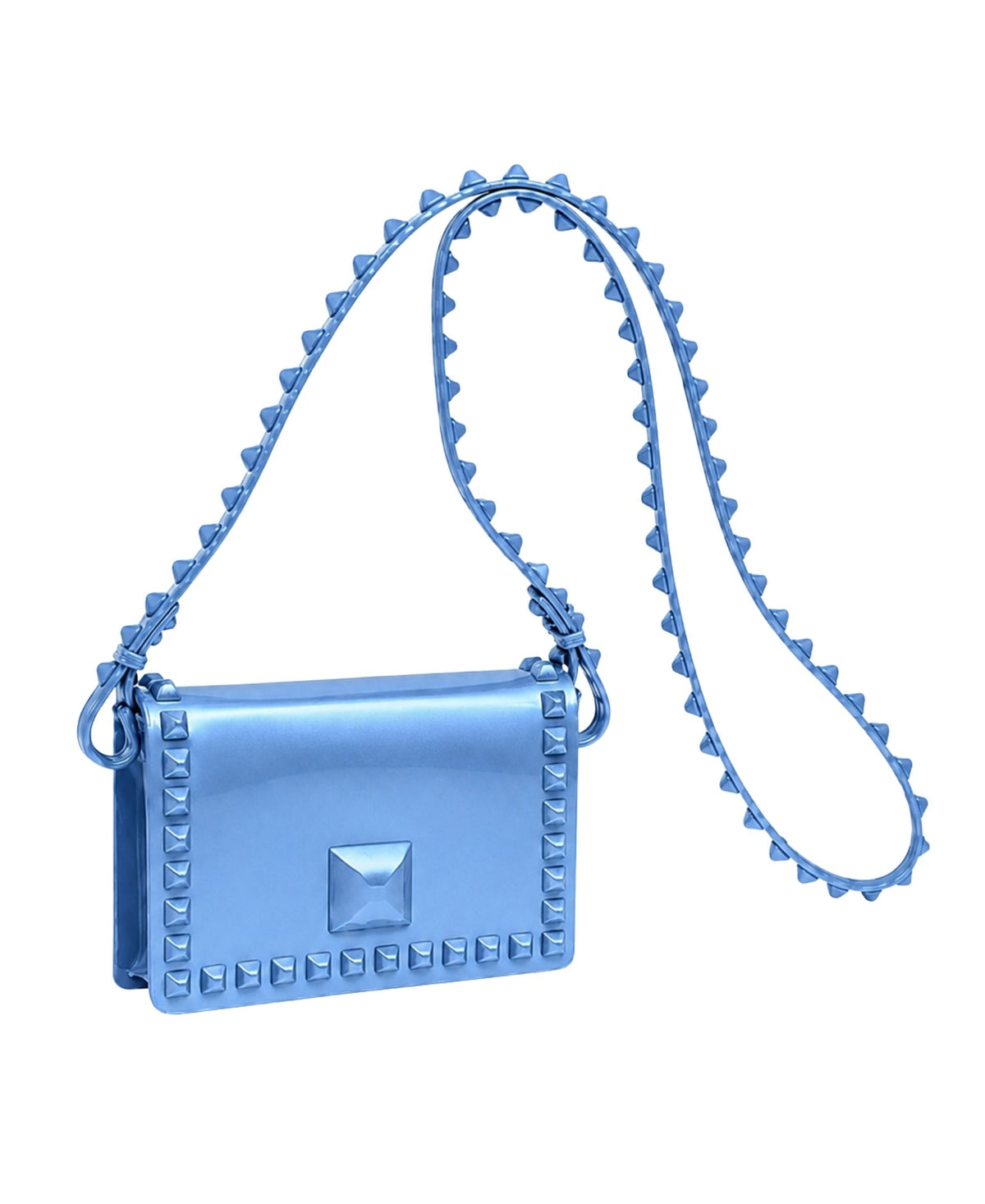 Mini Graziella Flap Crossbody - Metallic Jelly