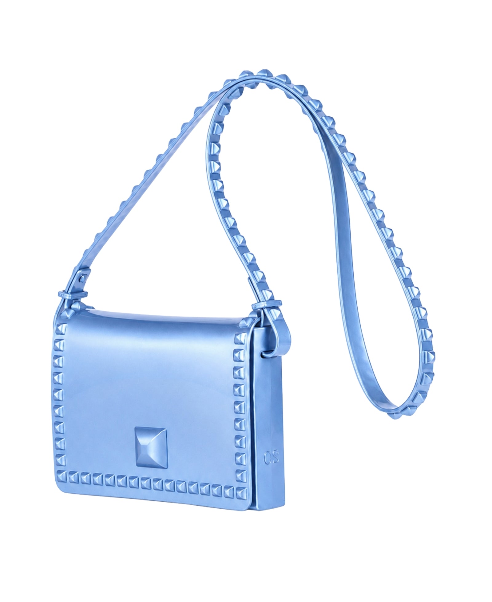 Graziella Flap Crossbody - Metallic Jelly