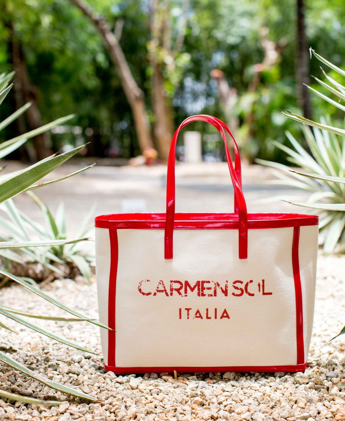 Roma Canvas Large Tote