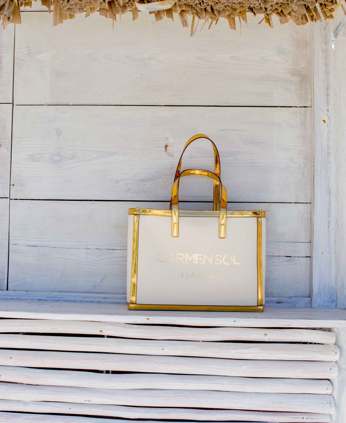 Capri Canvas Mid Tote