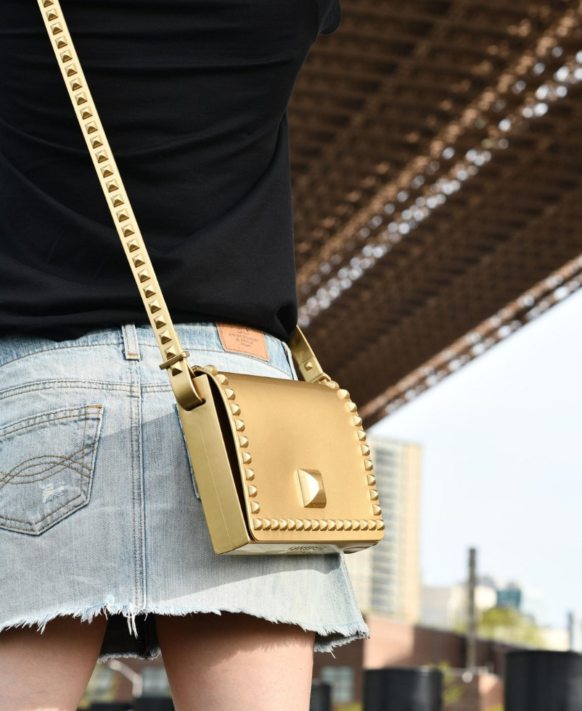 Graziella Flap Crossbody - Metallic Jelly