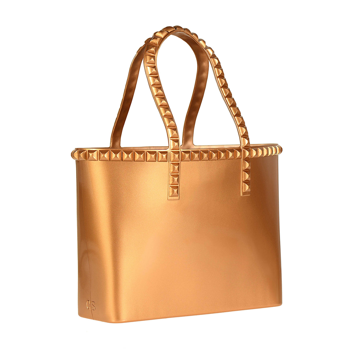 Seba Mid Tote Jumbo Studs - Metallic Clearance