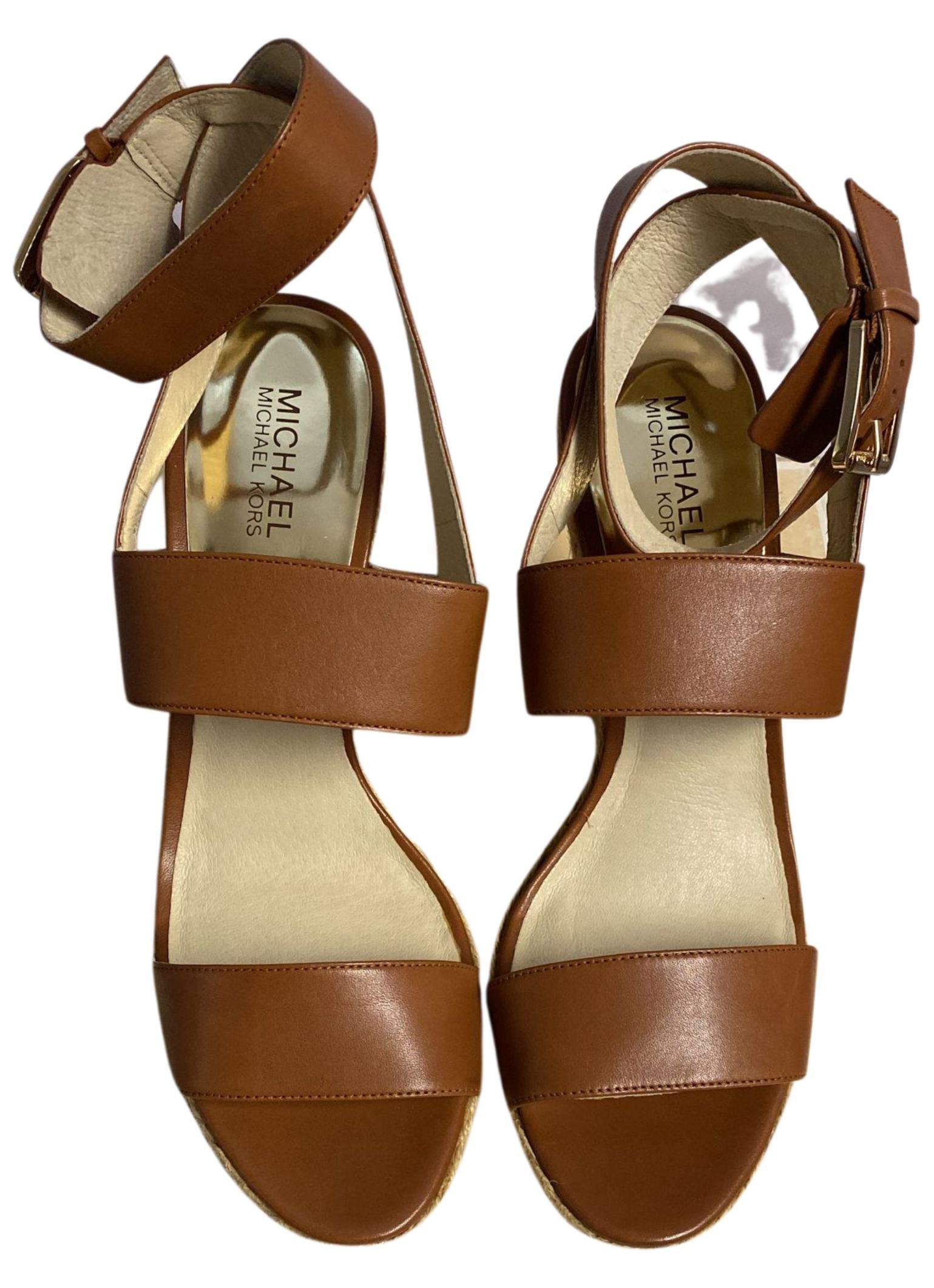 Michael Kors Poesy Ankle Strap Shoes Size 11 - Second Chance - Carmensol.com