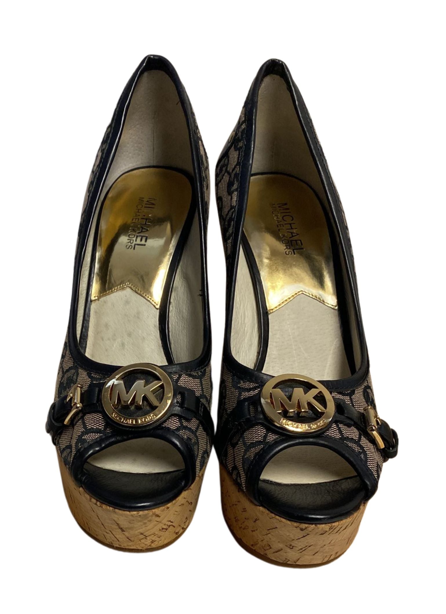 Michael Kors Rustin Wedge Size 10 - Second Chance