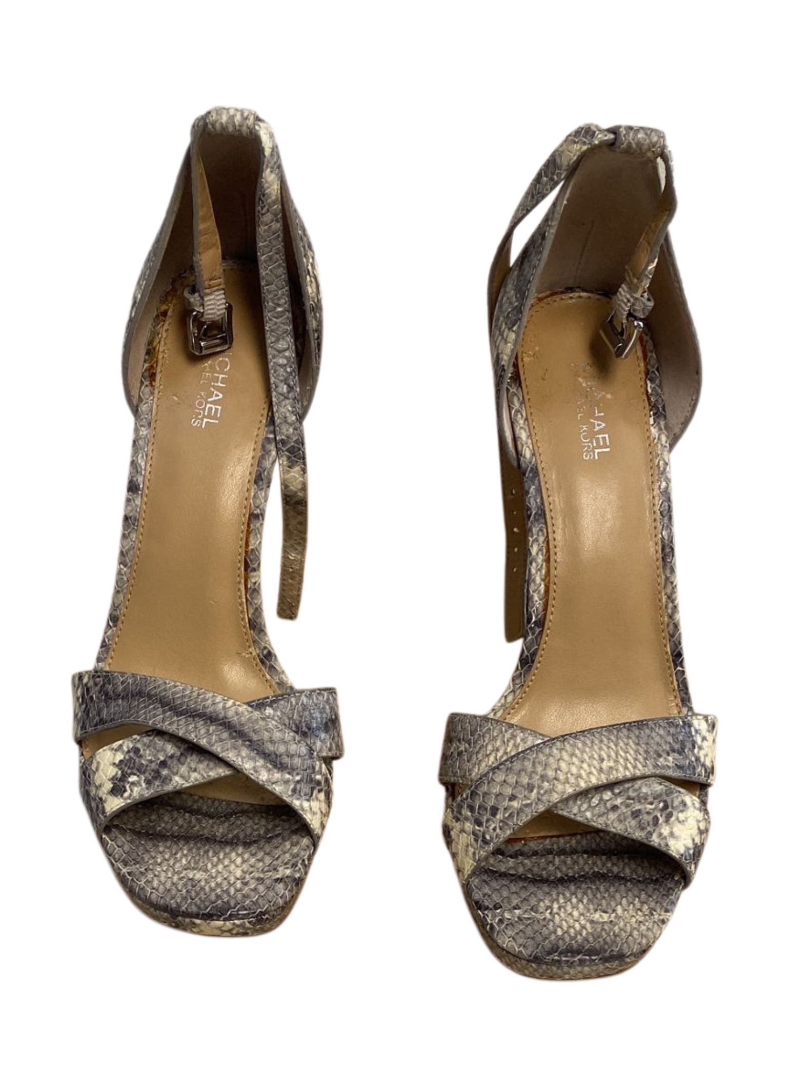 Michael Kors Divia Ankle Strap Shoes Size 8 - Second Chance