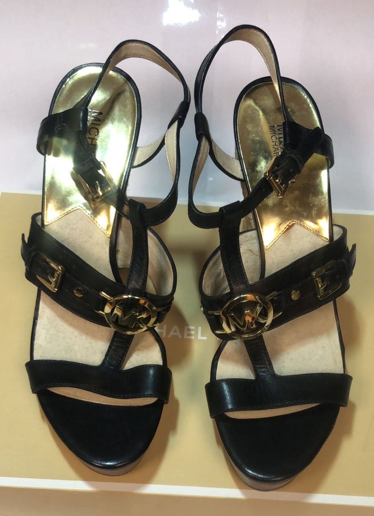 Michael Kors Wedge Sandals Size 11 - Second Chance