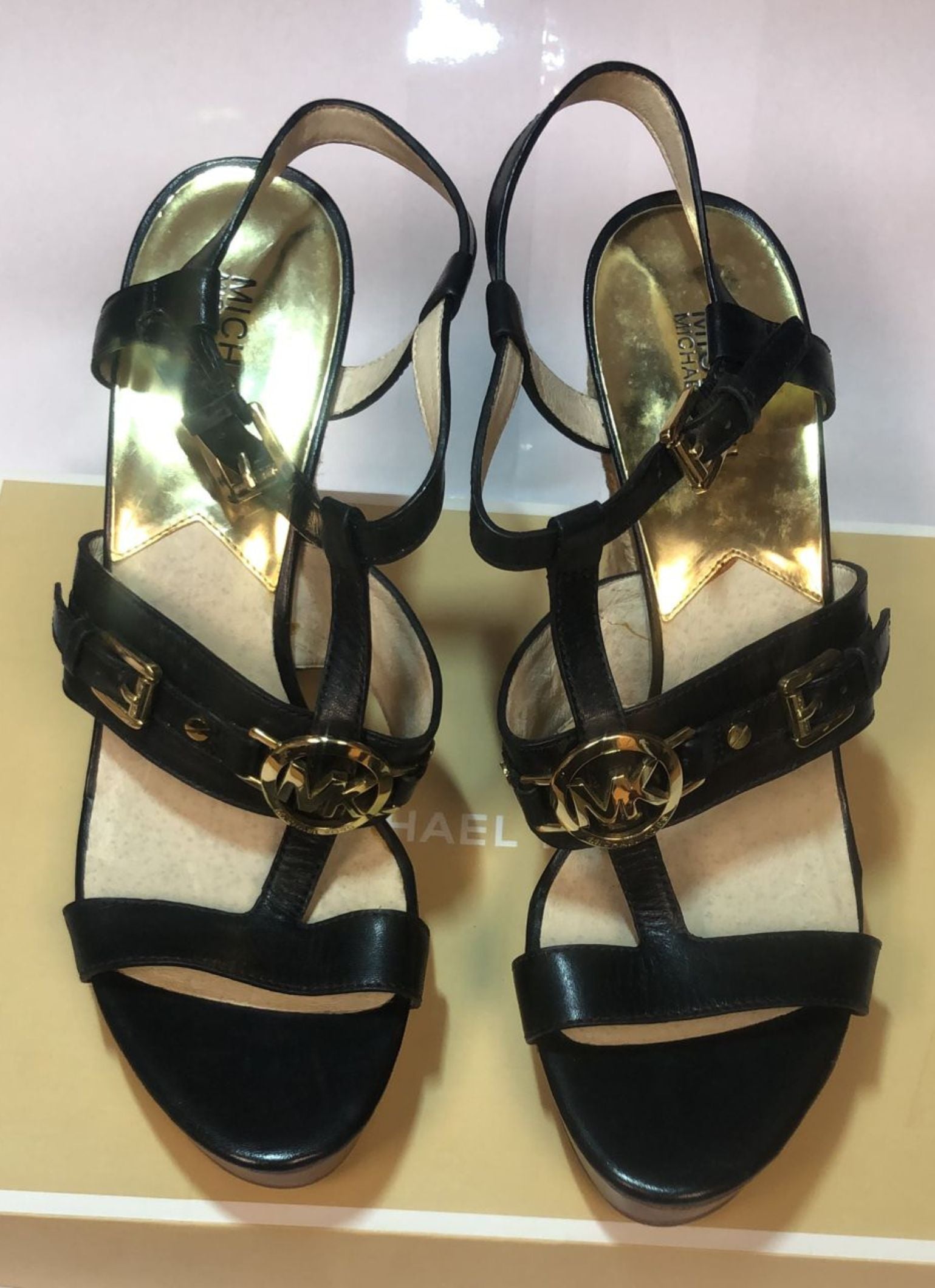 Michael Kors Wedge Sandals Size 11 - Second Chance