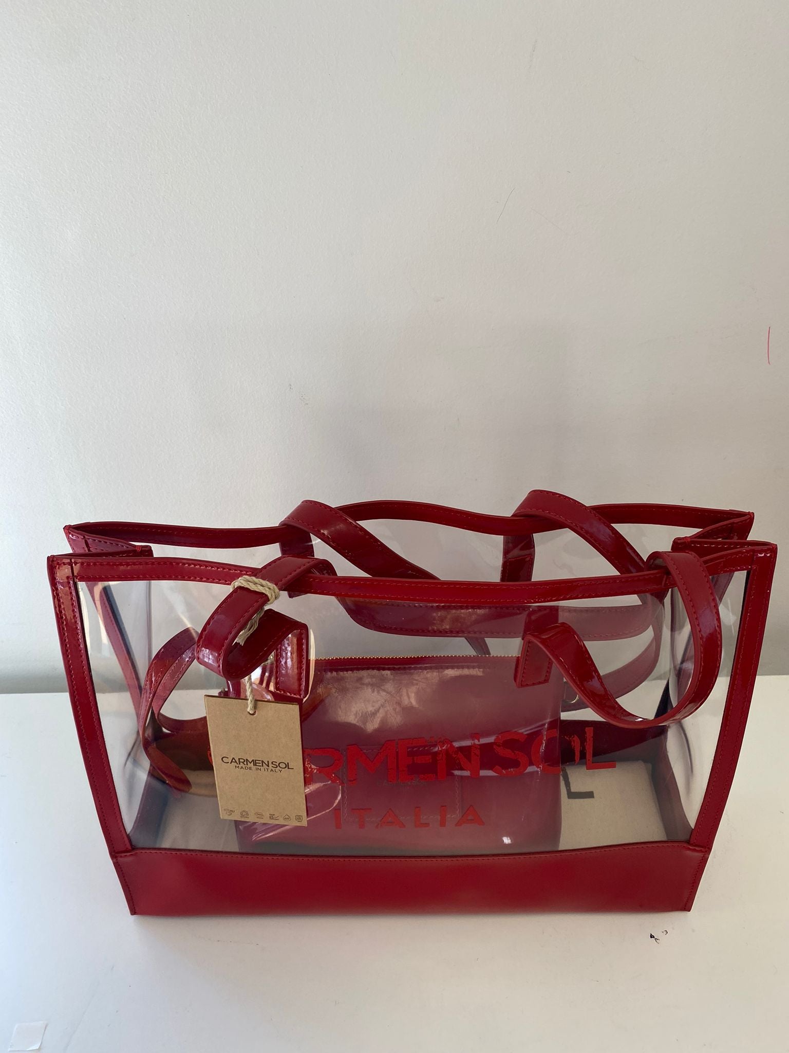 Capri Clear Mid Tote - Second Chance