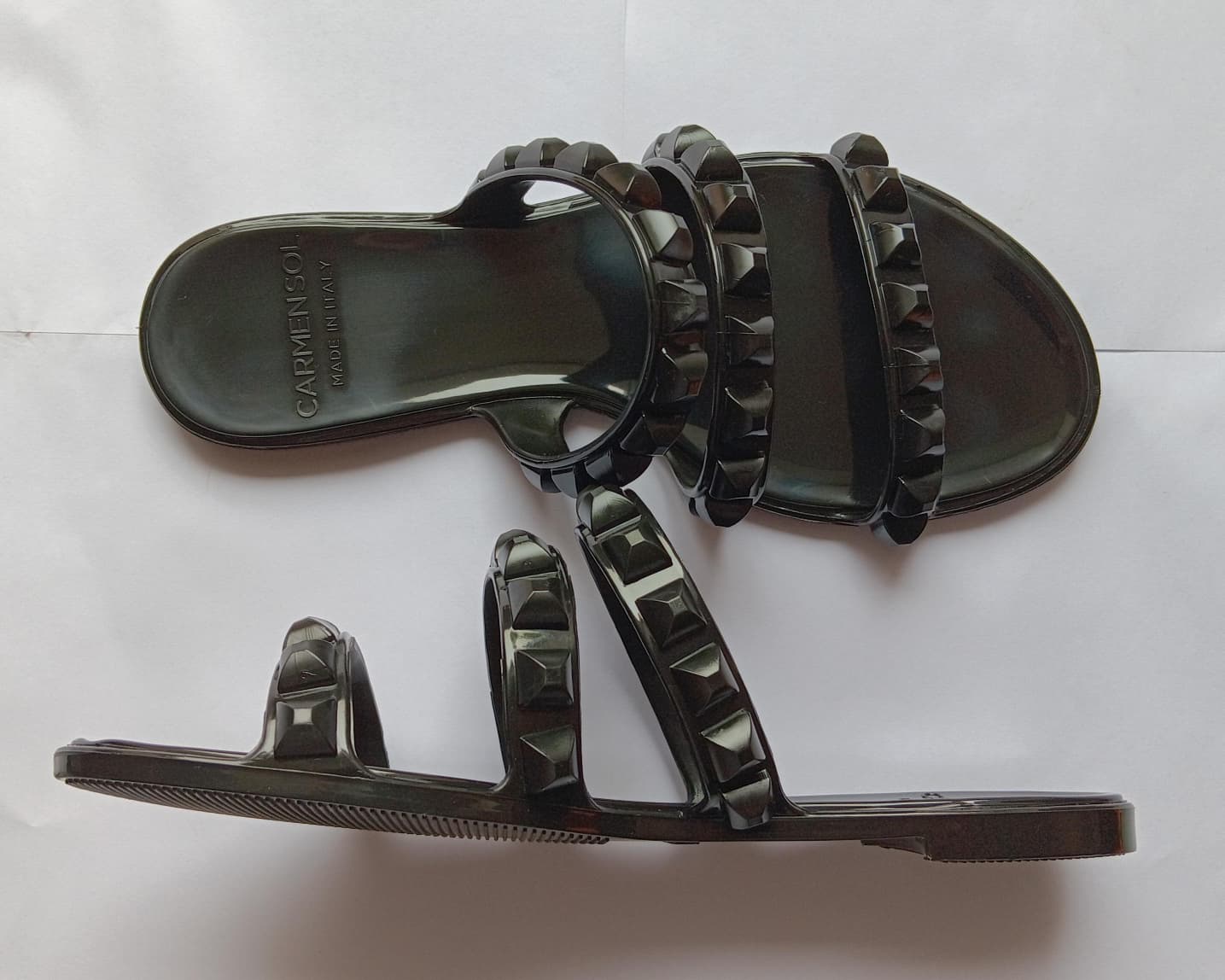 Maria 3 Strap Flat Jelly Sandals - Second Chance