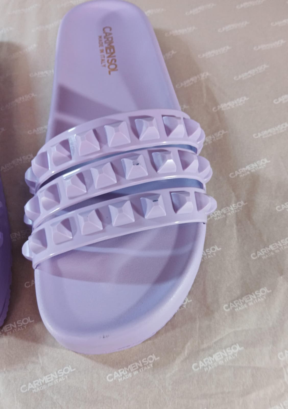 Franco 3 Strap Slides Ultra Shiny - Second Chance