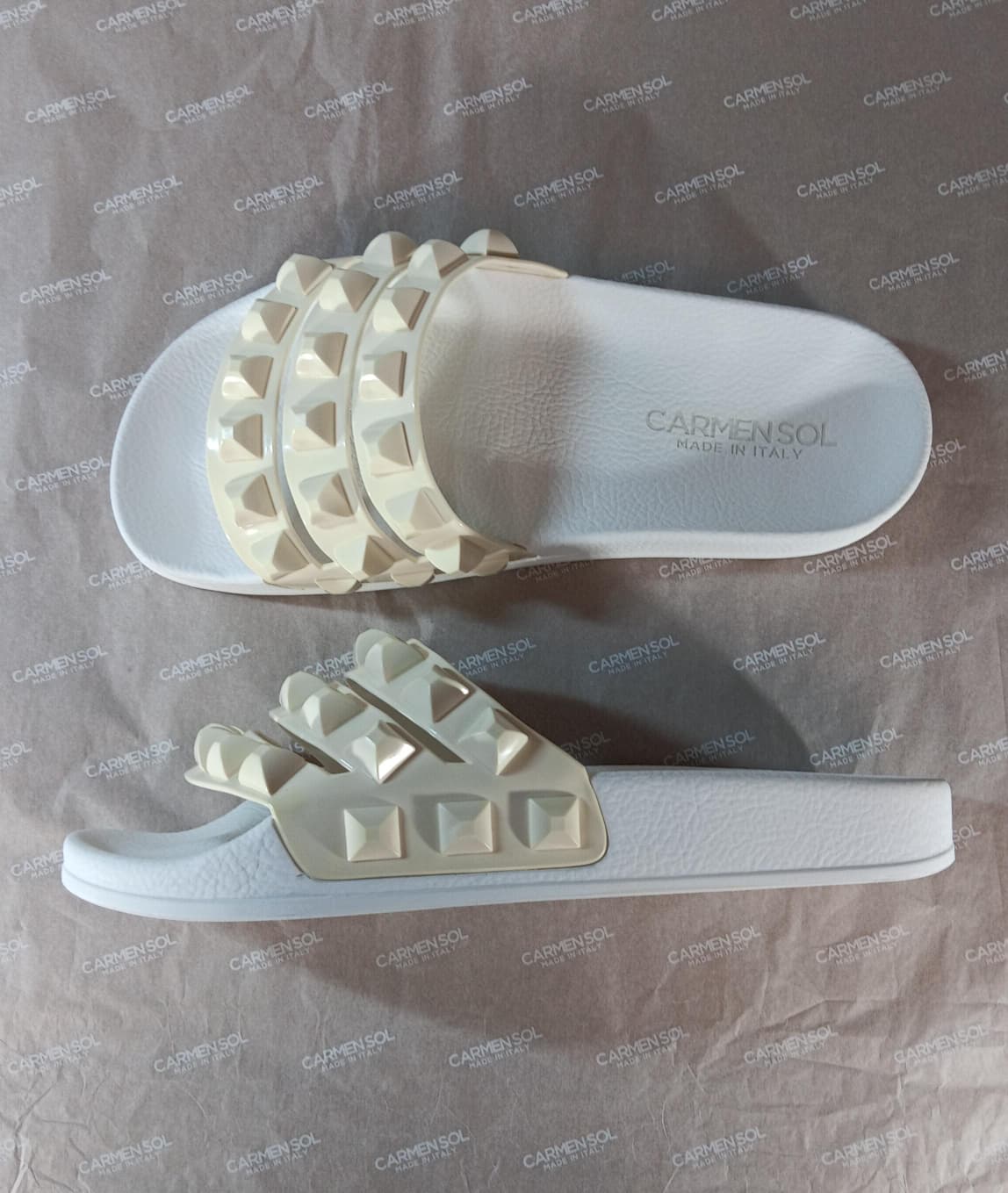 Carmensita Platform Slide Sandals - Second Chance