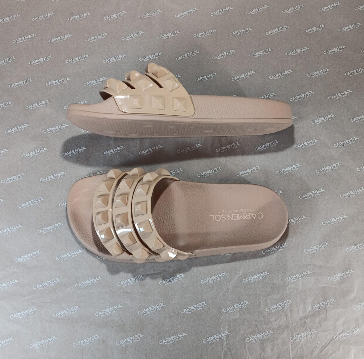 Carmensita Platform Slide Sandals - Second Chance