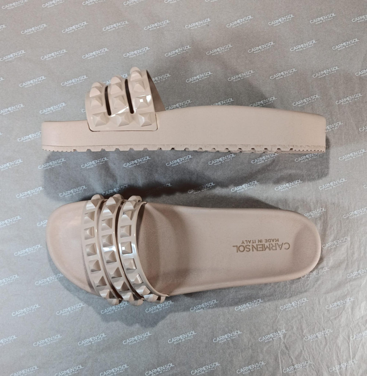 Franco 3 Strap Slides Ultra Shiny - Second Chance