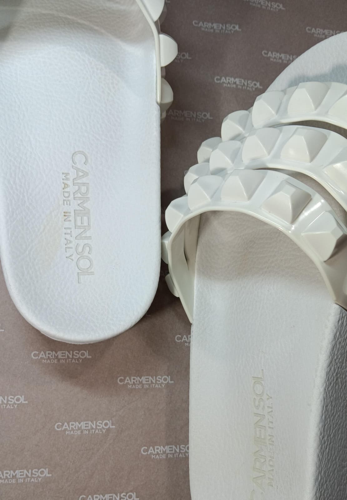 Carmen Platform Slides Sandals - Clearance