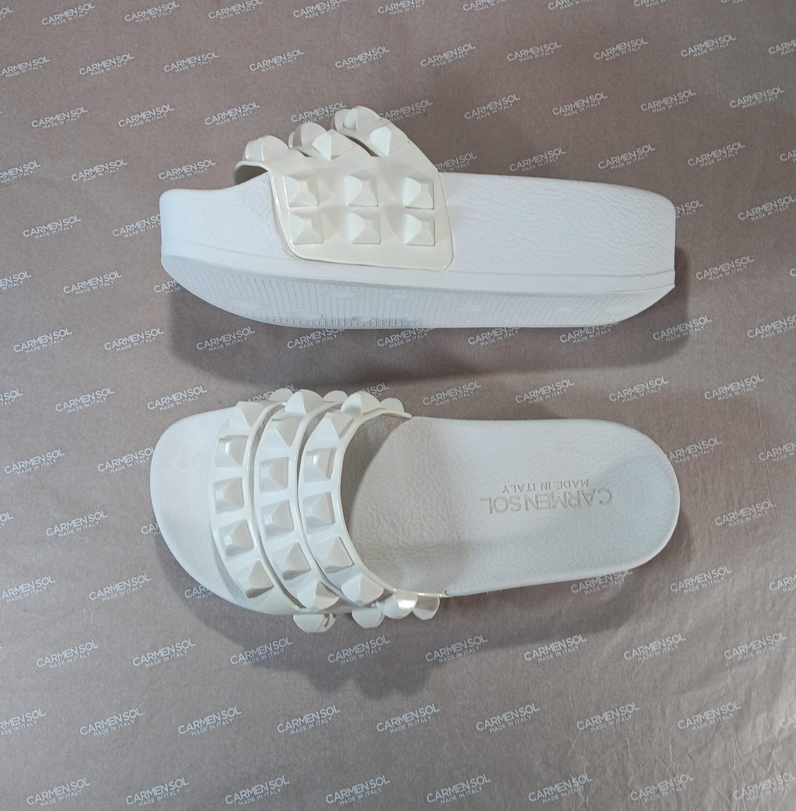 Carmen Platform Slides Sandals - Clearance