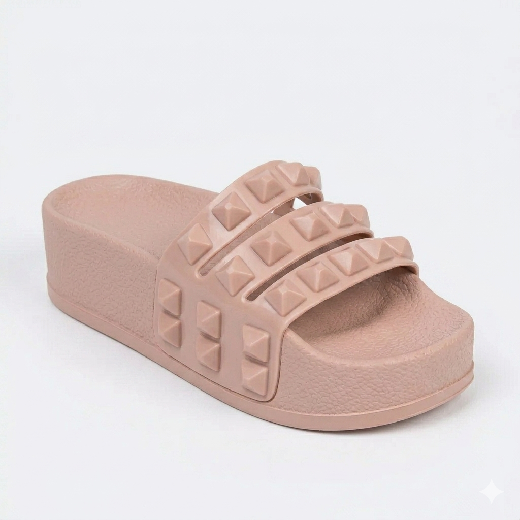 Carmen Platform Slides Sandals