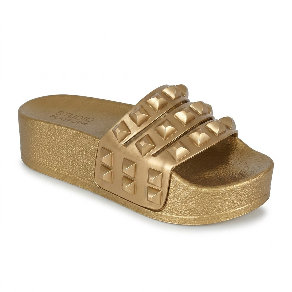 Carmen Platform Slides Sandals