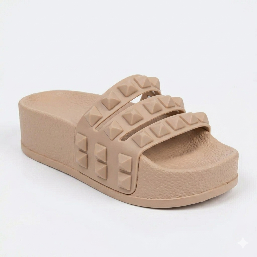 Carmen Platform Slides Sandals