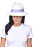 Made in Italy dolores fedora hats for women in color violet