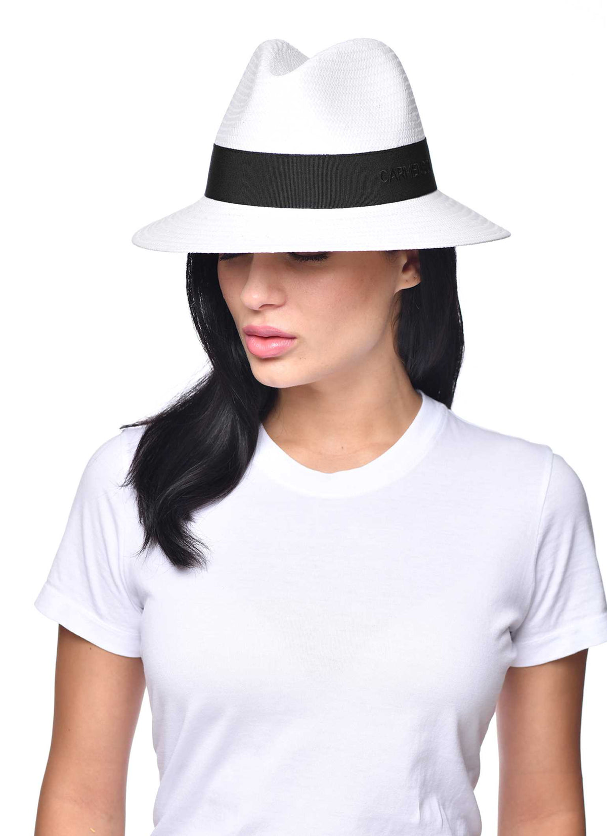 Black Carmen Sol Dolores 2 packable summer hat
