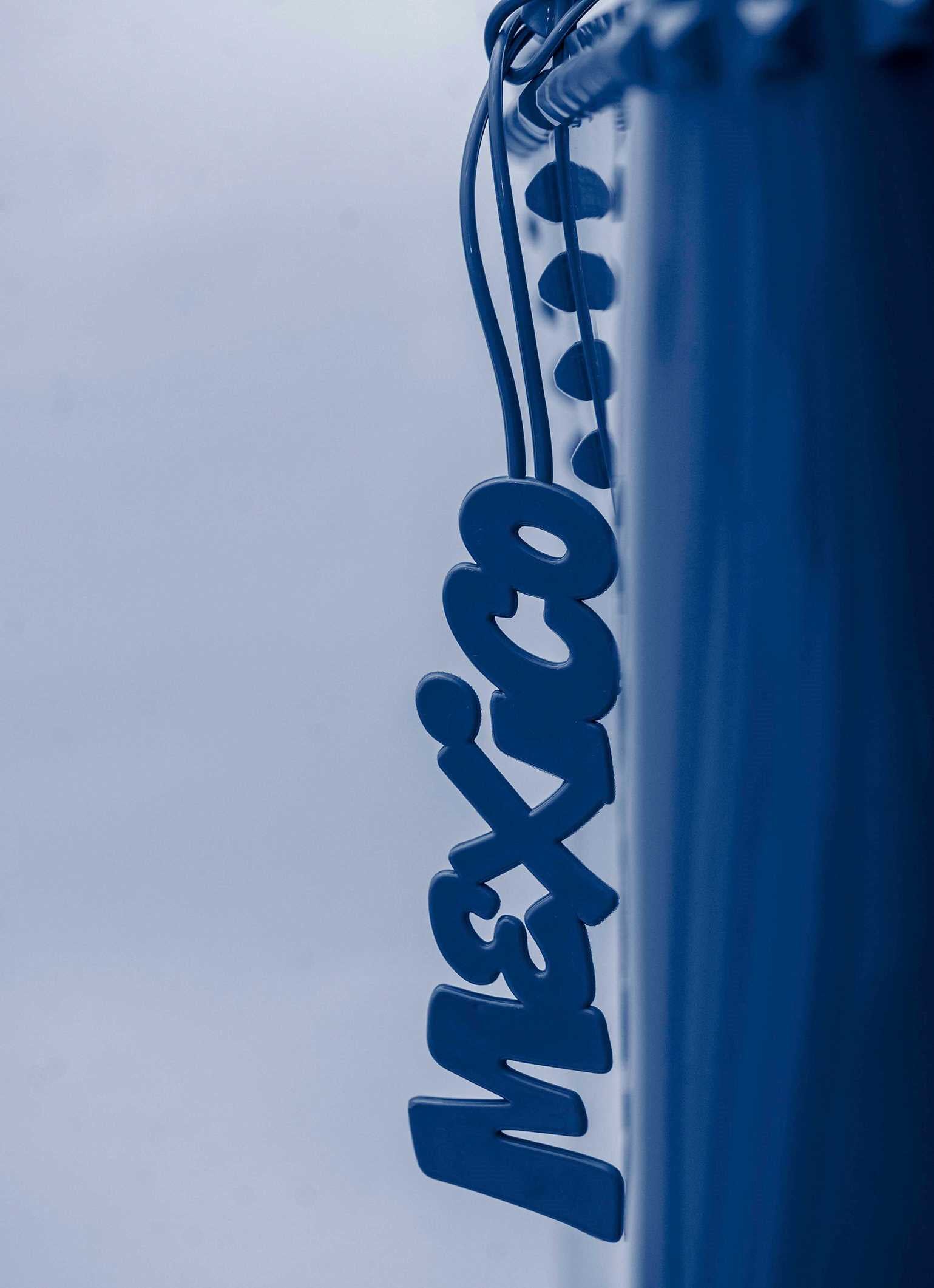 Dark blue vegan Carmen Sol Mexico jelly purse charms